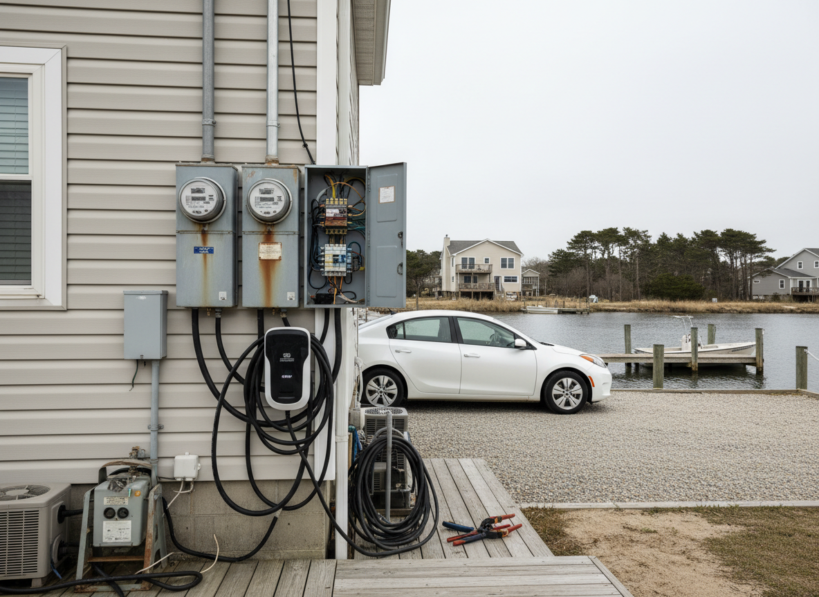 Why 100 Amp Service Cannot Keep Up With Central Air, an EV Charger and a Modern Kitchen
